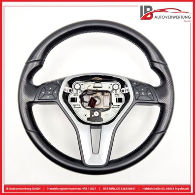 Lenkrad Leder Schwarz A2184602503 Mercedes C-KLASSE COUPE C204 C250 Original