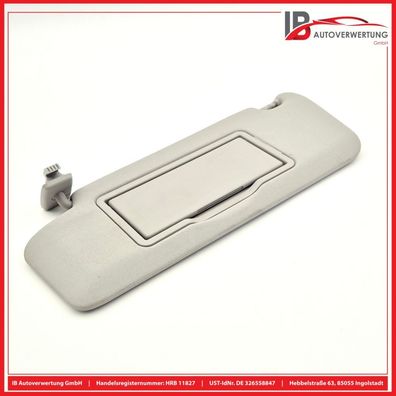 Sonnenblende links A2048104510 Mercedes C-KLASSE W204 C200 CGI Mercedes