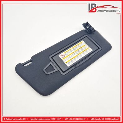 Sonnenblende rechts A2078100410 Mercedes C-KLASSE COUPE C204 C250 Original