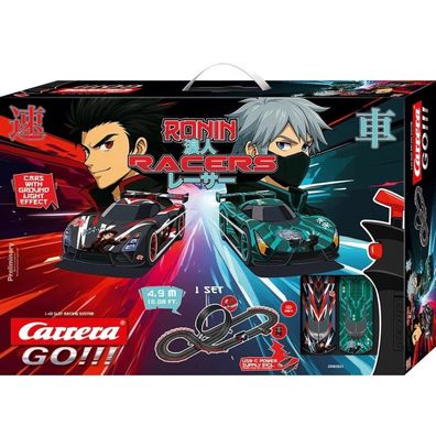 Carrera GO!!! Autorennbahn Set Ronin Racers