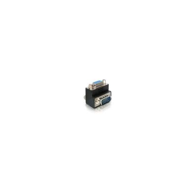 Delock DELOCK VGA Adapter D-Sub15 -> D-Sub15 St/Bu 90° recht