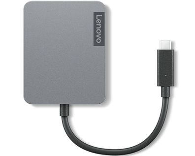Lenovo USB-C Travel Gen2 - Hub - 1 x VGA + 1