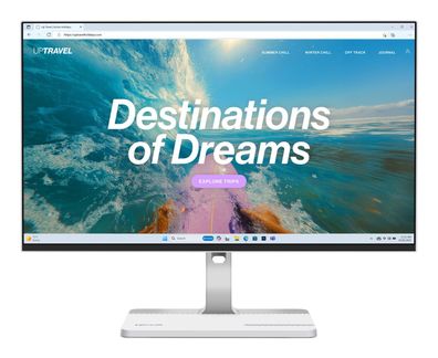 Lenovo L24D-4C Monitor, 60,5 cm (23.8"), 1920 x 1080 Pixel, Full HD, LCD, 6 ms, Grau