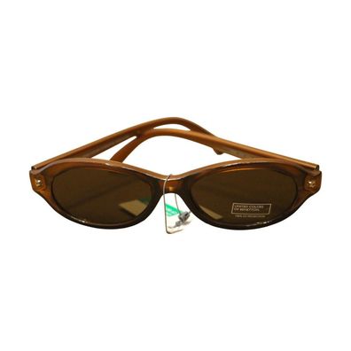 Vereinigte Farben der Sonnenbrille Bronze Oval Unisex