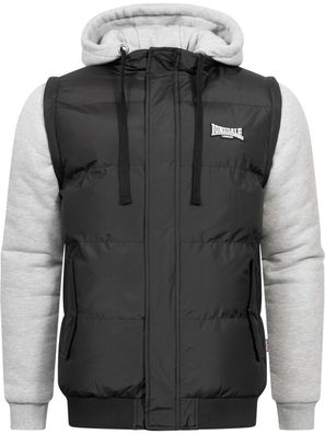 Lonsdale Dowpot Herren Jacke mit Kapuze normale Passform
