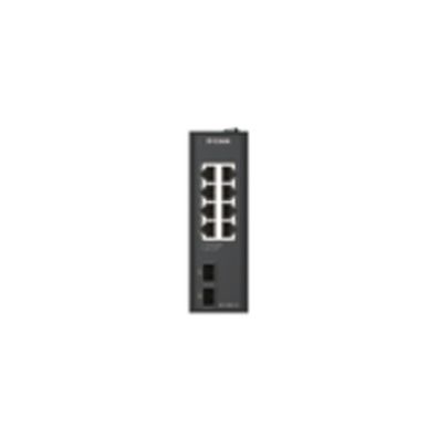 D-Link DIS 100G-10 - Switch - unmanaged - 8 x