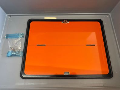 Witte Technology GmbH Warntafel klappbar, orange mit schwarzem Rand 1000085 NEU