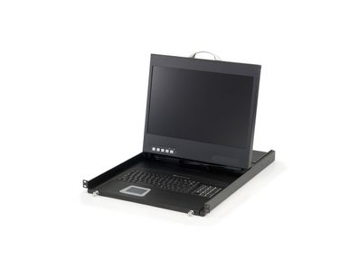 LevelOne KVM-8901DE, 48,3 cm (19"), 1440 x 900 Pixel, TFT, 250 cd/m², 500:1, 85°