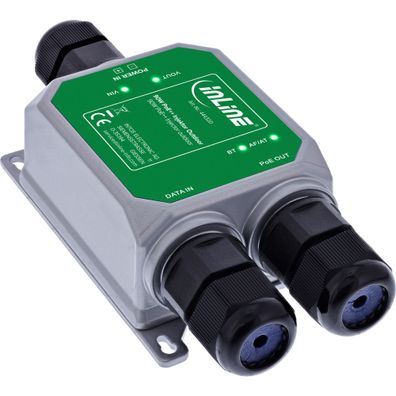 InLine PoE++ Outdoor Injektor - 10Gb/s - 90W - IP67