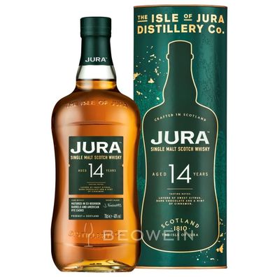 Jura 14 Jahre American Rye Cask 0,7 l - Single Malt Scotch Whisky