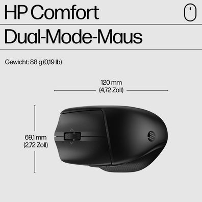 HP 685 Comfort DUAL-MODE Keyboard AND MOUSE COMBO (FR)