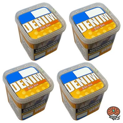 Denim GIGA Box Volumentabak / /topftabak 4x 315g Eimer