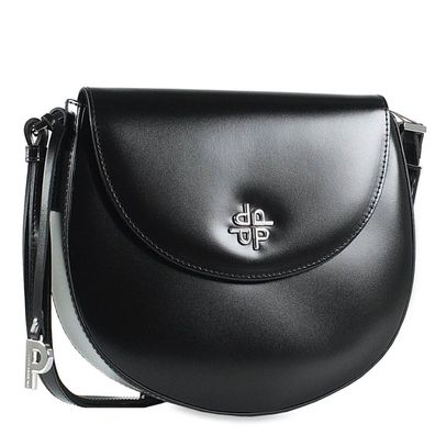 Picard Black Tie Überschlag Schultertasche 5559, schwarz, Damen