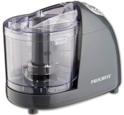 Progress Kompakter Zerkleinerer 350ml Edelstahlmesser Schwarz