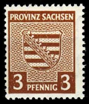 SBZ PROV. Sachsen Nr 74Xy postfrisch X1296E6