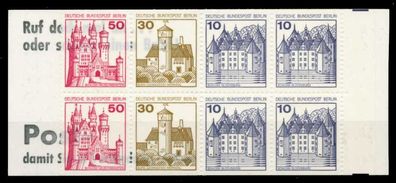 BERLIN Markenheftchen Nr MH 10baoZ postfrisch X5C8562