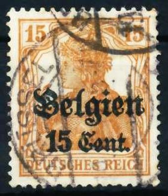 BES 1WK LP Belgien Nr 15I gestempelt X68F18E