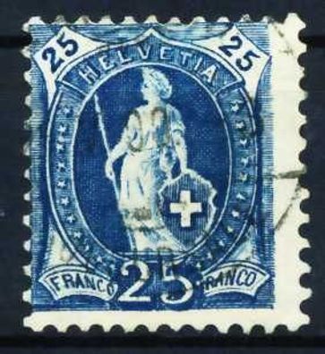 Schweiz ST. HELV Nr 67Ca gestempelt X696D02