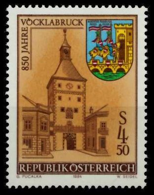 Österreich 1984 Nr 1777 postfrisch SB666FE