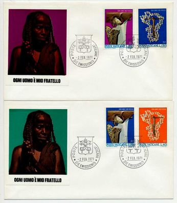 Vatikan Nr 577-580 BRIEF FDC S0066D6