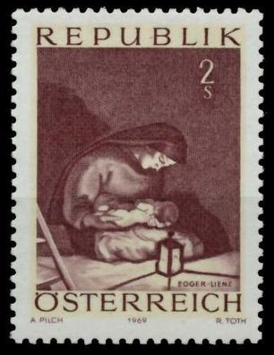 Österreich 1969 Nr 1318 postfrisch S58F82A
