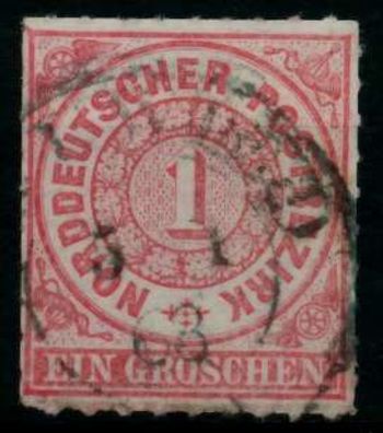 Norddeutscher BUND NDP Nr 4 zentrisch gestempelt X839406
