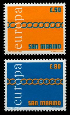 SAN MARINO 1971 Nr 975-976 postfrisch X933B12