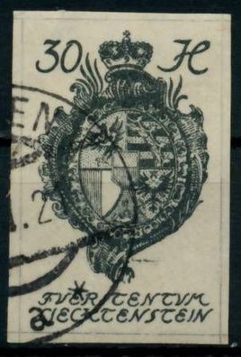 Liechtenstein 1920 Nr 22 gestempelt X6A8D8A