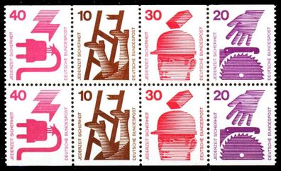 BRD BUND Heftchenblatt Nr HB 25 postfrisch S1ADD4A