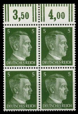 Deutsches REICH 1941 Nr 784 postfrisch Viererblock ORA X6F48D6