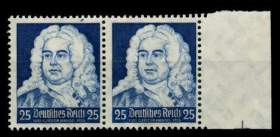 3. REICH 1935 Nr 575I+575 postfrisch WAAGR PAAR gepr. X7295EE