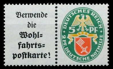 D-REICH Zusammendruck Nr W34 postfrisch WAAGR PAAR X7B7CD6