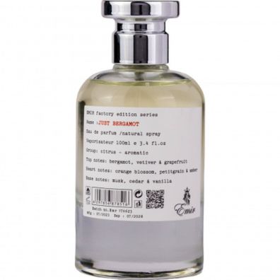 Just Bergamot Factory Edition Eau de Parfum 100ml