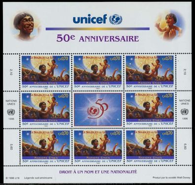 UNO GENF Nr 301-302 postfrisch Kleinbg S01493E