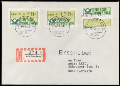BRD ATM1-110 BRIEF MIF Starnberger Springer X7E222E