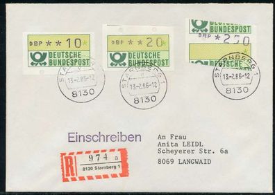 BRD ATM1-280 BRIEF EF Starnberger Springer X7E43EA