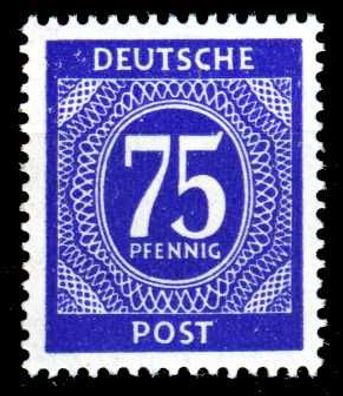 Kontrollrat Ziffern Nr 934a postfrisch S6989B6