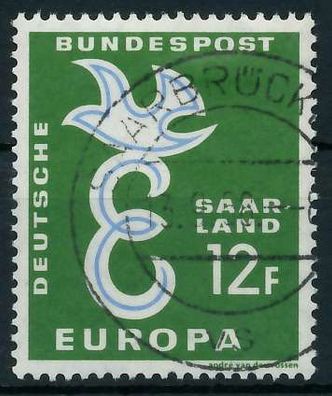 SAAR OPD 1958 Nr 439 gestempelt X982716