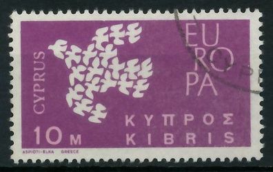 ZYPERN 1961 Nr 197 gestempelt X9B01AA