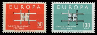 TÜRKEI 1963 Nr 1888-1889 postfrisch SA318AA