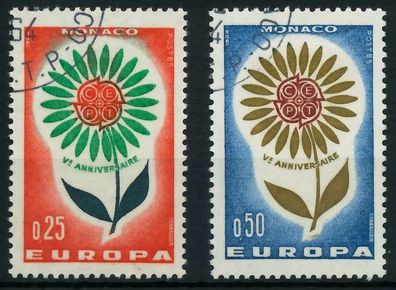 MONACO 1964 Nr 782-783 gestempelt X9B8B52