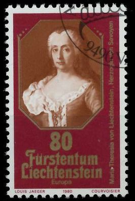 Liechtenstein 1980 Nr 742 gestempelt S4EF7B2