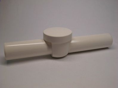 Bonomini Siphon-Wandrohr DN 40 mit Rückflussverhinderer Kunststoff weiß