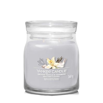 Duftkerze Signature Glas Medium Smoked Vanilla & Cashmere 368 g