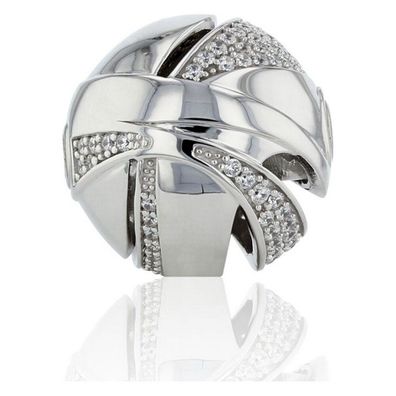 Luna Creation - 656.1014 - Luna-Pearls - Kugel-Wechselschließe - Zirkonia - 16mm