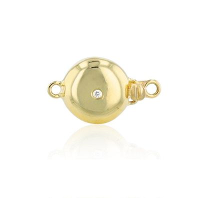 Luna-Pearls - 600.2031 - Schliesse - Damen - 585GG - mit Brillant - 8,5mm