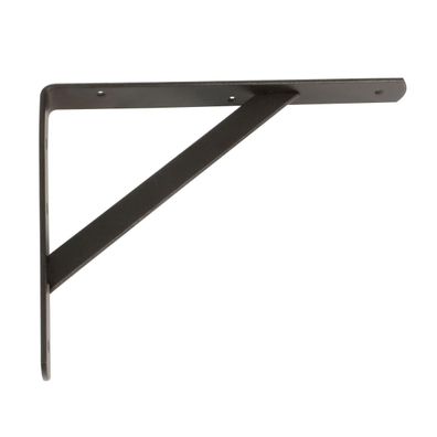 Amig Wandregalträger 600 x 375 mm Stahl Schwarz Tragkraft bis 150 kg
