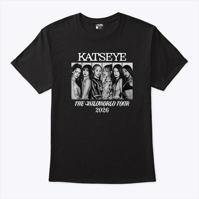 Katseye The Wildworld Tour 2026 Pop Merch T-Shirt Hoodie Sweatshirt