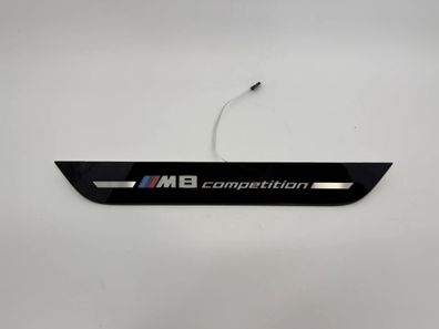 BMW M8 Competition F93 Blende Einstieg beleuchtet vorn links 8098367 51478098367 NEU