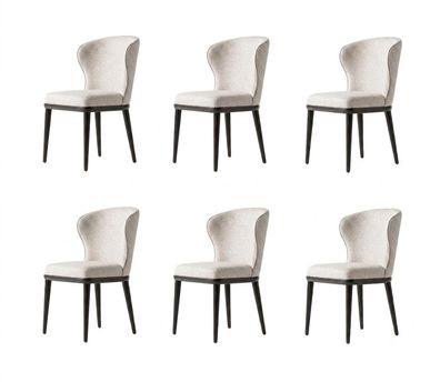 6x Stühle Komfortabel Gepolstert Modern Bequem Hochwertig Elegant
